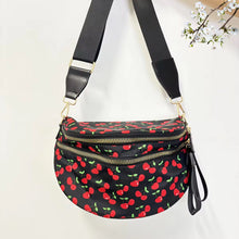 Load image into Gallery viewer, The Roni Nylon Crossbody - Cherry