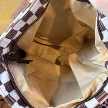 Load image into Gallery viewer, Caitlin Handbag - Corduroy Checker