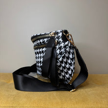 Load image into Gallery viewer, The Roni Nylon Crossbody - Houndstooth