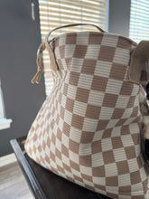 Load image into Gallery viewer, Caitlin Handbag - Corduroy Checker