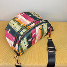 Load image into Gallery viewer, The Roni Nylon Crossbody - Daisy Stripe