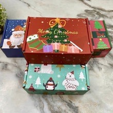 Load image into Gallery viewer, Christmas Gift Box with Crinkle Paper - Small