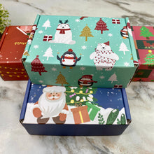 Load image into Gallery viewer, Christmas Gift Box with Crinkle Paper - Small