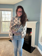 Load image into Gallery viewer, The Roni Nylon Crossbody - Rainbow Animal Print