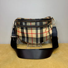 Load image into Gallery viewer, The Roni Nylon Crossbody - Famous Plaid