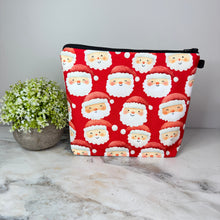 Load image into Gallery viewer, Pouch XL - Christmas - Santa Wink