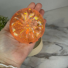 Load image into Gallery viewer, Squishy Toy - Viral Dumpling, Slow Rise Glitter #2 - Orange