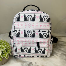 Load image into Gallery viewer, Mini Backpack - Cat Heart Bow