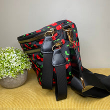 Load image into Gallery viewer, The Roni Nylon Crossbody - Cherry