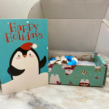 Load image into Gallery viewer, Christmas Gift Box with Crinkle Paper - Small
