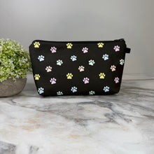 Load image into Gallery viewer, Pouch - Dog, Pastel Paw Prints