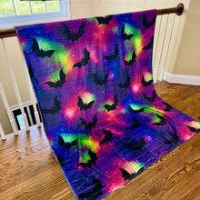 Load image into Gallery viewer, Blanket Halloween #12 - Galaxy Bat