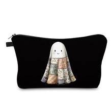 Load image into Gallery viewer, Pouch - Halloween Fall - Quilted Ghost