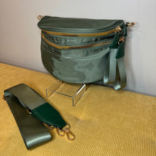 Load image into Gallery viewer, The Roni Nylon Crossbody - Solid Olive