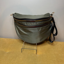 Load image into Gallery viewer, The Roni Nylon Crossbody - Olive + Black