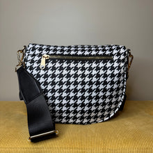 Load image into Gallery viewer, The Roni Nylon Crossbody - Houndstooth