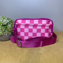 Load image into Gallery viewer, Remi - Nylon Crossbody Checkered - PREORDER