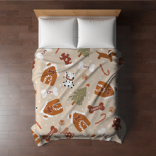Load image into Gallery viewer, Blanket Christmas #42 - Dog Naughty Nice - PREORDER
