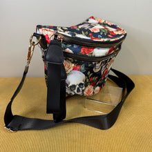 Load image into Gallery viewer, The Roni Nylon Crossbody - Skull Floral