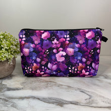 Load image into Gallery viewer, Pouch - Floral Purple