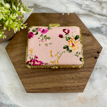 Load image into Gallery viewer, Compact Mirror - Pink Floral (by shape)