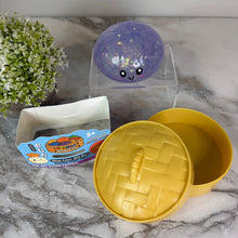 Load image into Gallery viewer, Squishy Toy - Viral Dumpling, Quick Squeeze Glitter - Purple