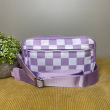 Load image into Gallery viewer, Remi - Nylon Crossbody Checkered - PREORDER