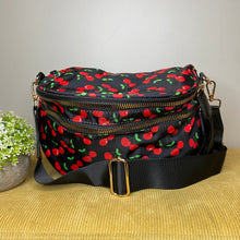 Load image into Gallery viewer, The Roni Nylon Crossbody - Cherry