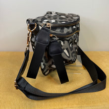 Load image into Gallery viewer, The Roni Nylon Crossbody - Animal Print Grey