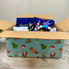 Load image into Gallery viewer, Christmas Gift Box with Crinkle Paper - Large