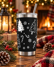 Load image into Gallery viewer, Tumbler 20oz - Christmas - PREORDER