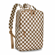 Load image into Gallery viewer, The Naomi Backpack - Checker - PREORDER closes 8/26