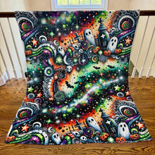 Load image into Gallery viewer, Blanket Halloween #27 - Graveyard Swirl