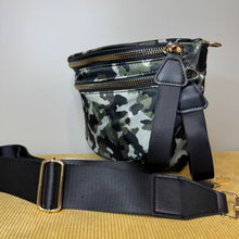 Load image into Gallery viewer, The Roni Nylon Crossbody - Green Camo