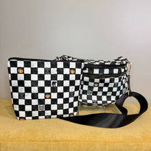 Load image into Gallery viewer, Bundled Set - Roni & XL Pouch - Halloween Trick or Treat Plaid