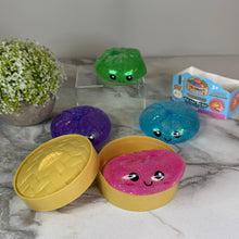 Load image into Gallery viewer, Squishy Toy - Viral Dumpling, Slow Rise Glitter - Pink