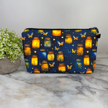 Load image into Gallery viewer, Pouch - Lightning Bug Firefly Jars