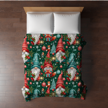 Load image into Gallery viewer, Blanket Christmas #7 - Green Gnomes - PREORDER