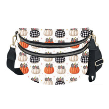 Load image into Gallery viewer, The Roni Nylon Crossbody - Halloween Fall - Bow Pumpkin