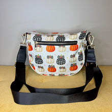 Load image into Gallery viewer, The Roni Nylon Crossbody - Halloween Fall - Bow Pumpkin