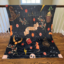 Load image into Gallery viewer, Blanket - Magic on Black