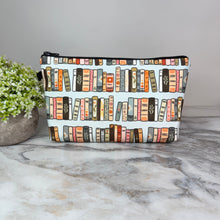 Load image into Gallery viewer, Pouch - Book, Floral Books