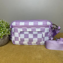 Load image into Gallery viewer, Remi - Nylon Crossbody Checkered - PREORDER