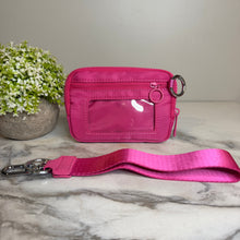Load image into Gallery viewer, Rue - Nylon Wristlet Wallet - Hot Pink
