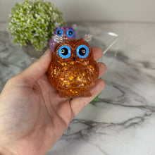 Load image into Gallery viewer, Squishy Toy - Owl, Glitter