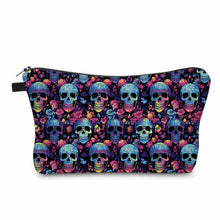 Load image into Gallery viewer, Pouch - Halloween Fall - Rainbow Skull