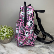 Load image into Gallery viewer, Mini Backpack - Halloween Fall - Watermelon Ghosts