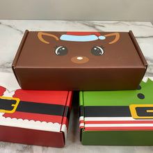 Load image into Gallery viewer, Christmas Gift Box with Crinkle Paper - Medium