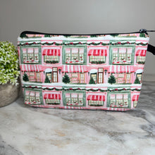 Load image into Gallery viewer, Pouch - Christmas Holiday Storefront