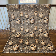 Load image into Gallery viewer, Blanket - Owls - PREORDER